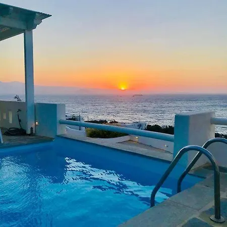 Apricot And Sea Luxury Villas Mikri Vigla Exterior photo