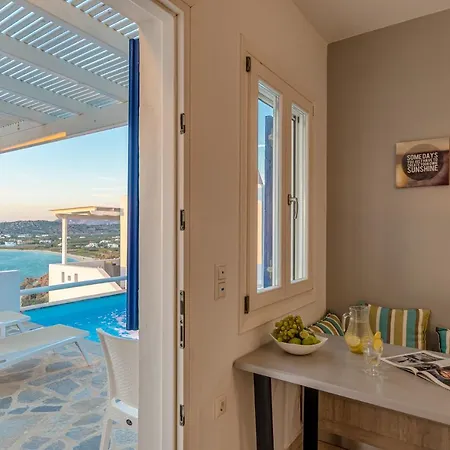 Apricot And Sea Luxury Villas Mikri Vigla Exterior photo
